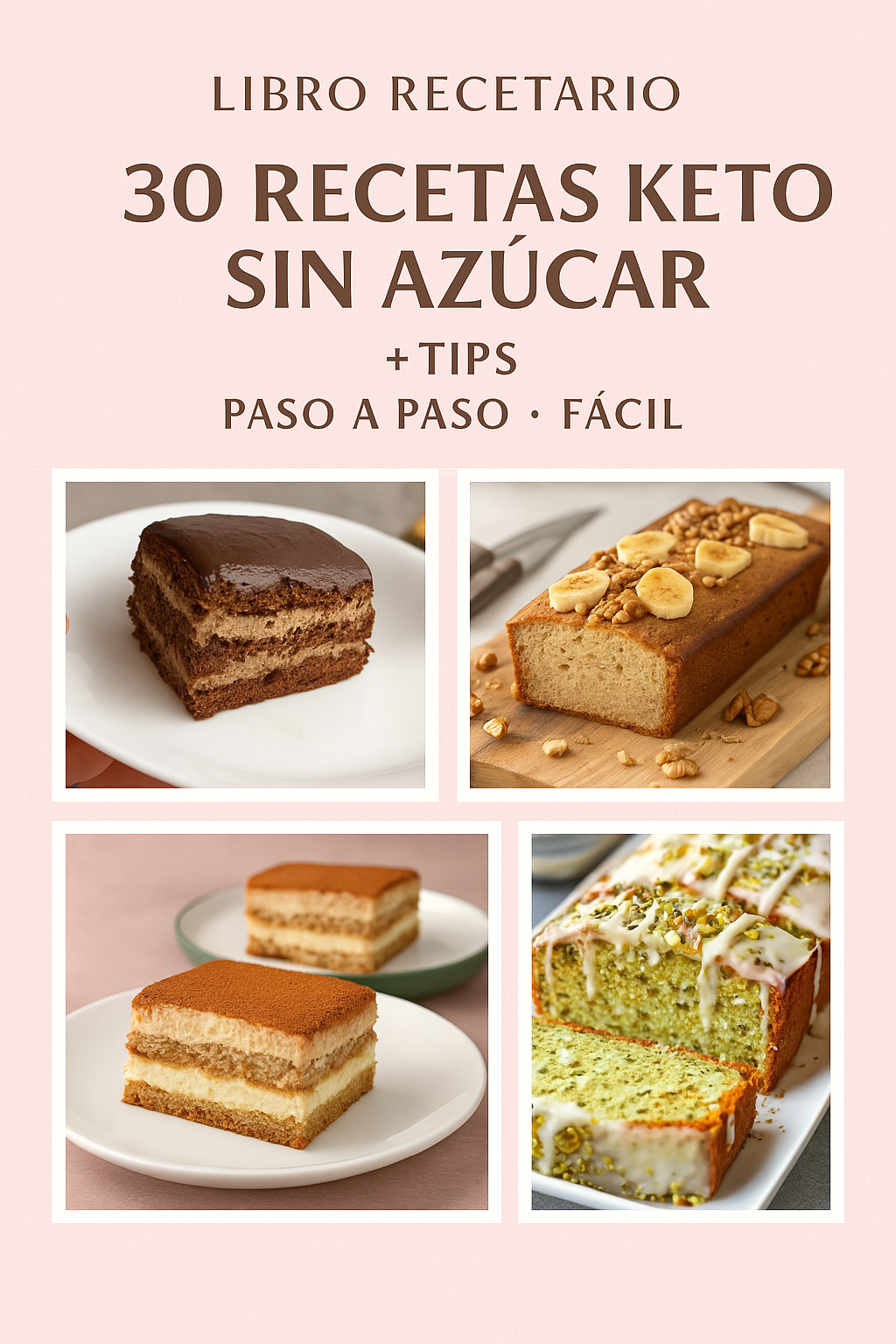 Recetario Keto Sin azúcar